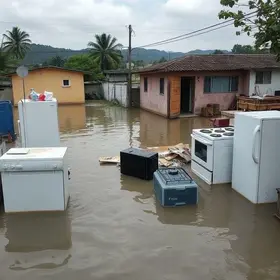alagamentos em Peruíbe