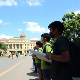 estudantes de fora da rede estadual de SP