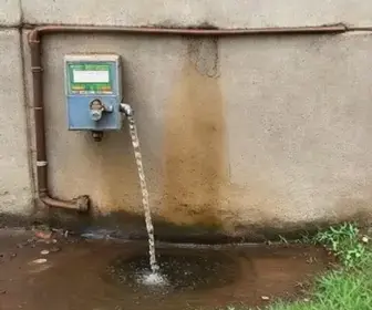 conta de água e esgoto